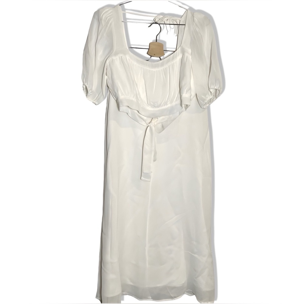 Reformation Two Piece Set | Top & Midi Skirt | Ivory | Size: 8 - Picture 2 of 6